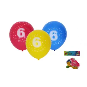 Produkt Balónek nafukovací 30cm - sada 5ks, s číslem 6