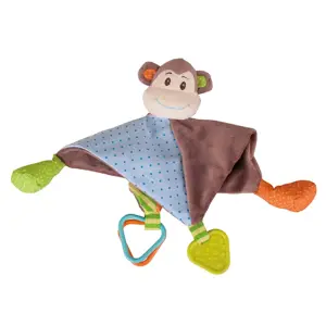 Bigjigs Toys textilní muchlánek - Opička Cheeky