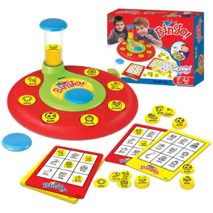 Bingo Game Match Chips Stolní hra Family