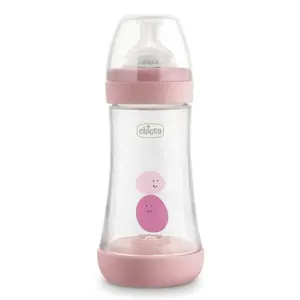 Produkt Chicco láhev kojenecká Perfect 5 silikon růžová 240 ml