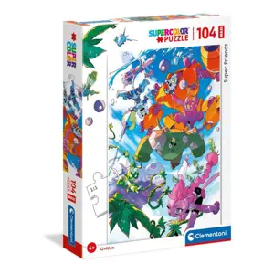 Clementoni: Puzzle 104 ks Maxi Super Friends!