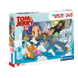 Clementoni - Puzzle 24 ks Maxi Tom  Jerry