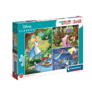 Disney Classic | Puzzle 3x48 ks | Clementoni
