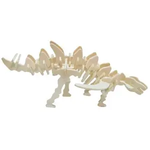 Dřevěné 3D puzzle skládačka - dinosauři Gigantspinosaurus