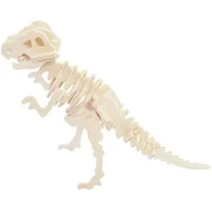 Dřevěné 3D puzzle skládačka - dinosauři Tyrannosaurus