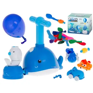 GT Zábavná dětská hra s nafukovacími balónky delfín