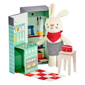 Produkt Petitcollage Plyšový králíček v kuchyni