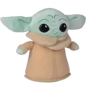 SIMBA DISNEY Dětský plyšák Yoda Mandalorian Star Wars 18 cm