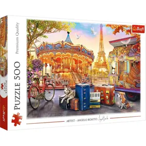 Trefl: Puzzle 500 dílků - Prázdniny v Paříži