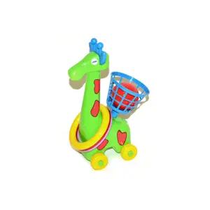 Wiky Žirafa s kroužky a košíkem