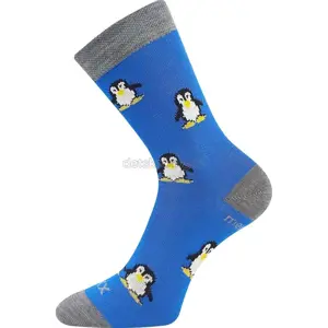 Ponožky VoXX Penguinik modrá Velikost: 35-38