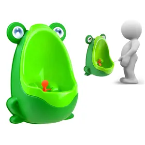 HračkyZaDobréKačky Dětský pisoár žába tmavě zelený