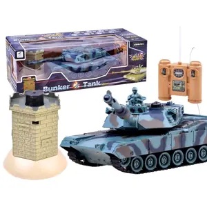 Produkt HračkyZaDobréKačky RC Tank s bunkrem