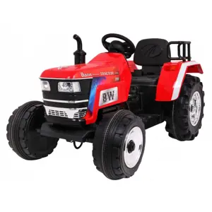 mamido Dětský elektrický traktor Blazin červený