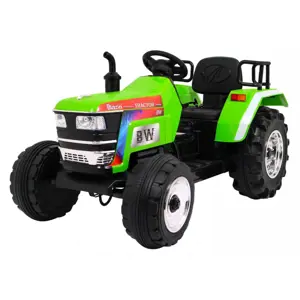mamido Dětský elektrický traktor Blazin zelený
