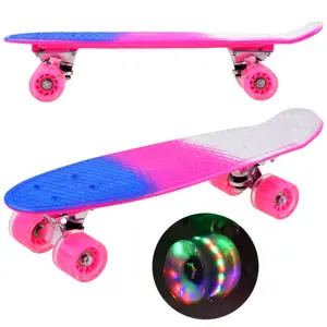 mamido Dívčí skateboard SP0577 růžový