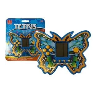 mamido Kapesní elektronická hra Tetris motýl modrá