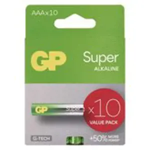 GP Batteries Alkalická baterie GP Super AAA (LR03), 10 ks