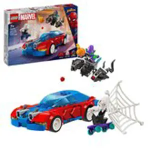 Produkt LEGO® Marvel 76279 Spider-Manovo závodní auto a Venom Zelený goblin