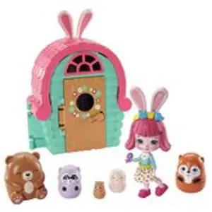 Mattel Enchantimals tajné útočiště nejlepších přátel Bree Bunny Cabin