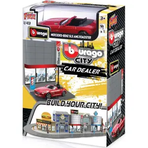 Bburago city 1:43 18-31501 Prodejna aut, Bburago, W010104