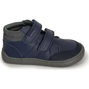 chlapecké celoroční boty Barefoot ATLAS NAVY, Protetika, modrá - 22