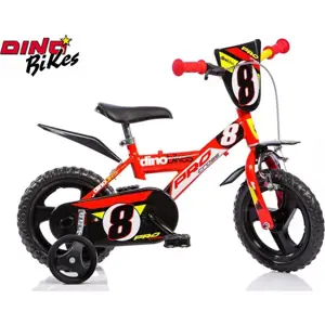 Dětské kolo 12" červené 2017, Dino Bikes, W020163