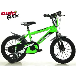 Dětské kolo 14" zelené 2017, Dino Bikes, W020169