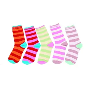 Dětské pruhované ponožky, Pidilidi, PD511, holka - 14-15