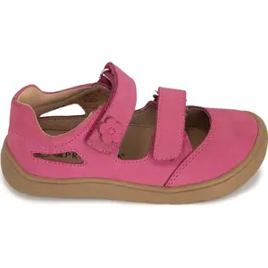 Dívčí sandály Barefoot PADY KORAL, Protetika, červená - 30