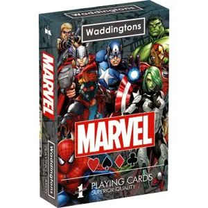 Hrací karty, WADDINGTONS NO. 1 Karty Marvel Universe, Winning Moves, W030894