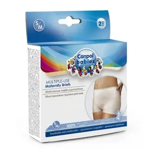 Produkt Canpol Babies multifunkční kalhotky po porodu bílá 2ks