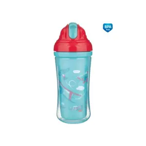Produkt Canpol babies Sportovní láhev se silikonovou slámkou LETADLA 260ml