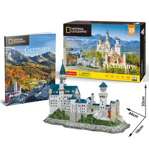 Produkt CubicFun 3D puzzle National Geographic Neuschwanstein 121 ks