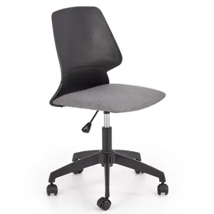Produkt Dětská otočná židle Halmar GRAVITY šedá-černá