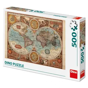 Produkt Dino Mapa světa 500 dílků