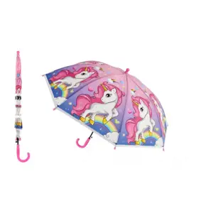 Jednorožec duha deštník dětský růžový