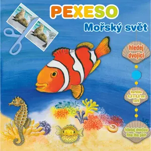 Koh-i-noor Pexeso sešitové s maxi kartičkami Mořský svět