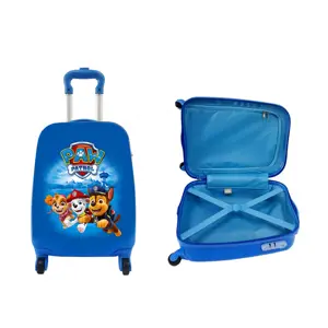 Nickelodeon PAW_S dětský kufr na kolečkách Paw Patrol modrá 25l