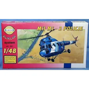 SMĚR Model helikoptéra Vrtulník Mi 2 Policie 1:48