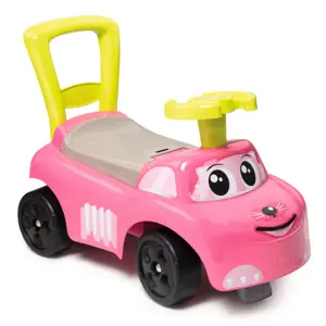 Smoby Auto Ride-on 2v1 růžové