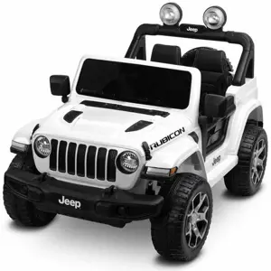 Produkt Terénní elektrické autíčko na baterie Jeep Rubicon White