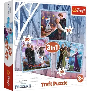 Produkt TREFL Ledové království 2: Kouzelný příběh 3v1 20,36,50 dílků