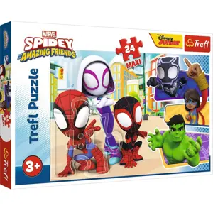 Produkt TREFL Spiderman: Spidey a jeho úžasní přátelé MAXI 24 dílků