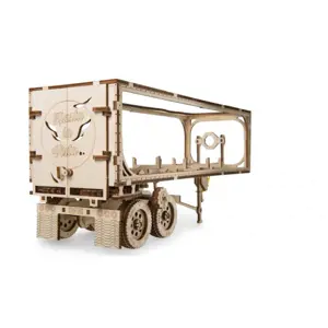 Produkt Ugears 3D mechanické puzzle Přívěs pro Heavy Boy kamion VM-03 138 ks