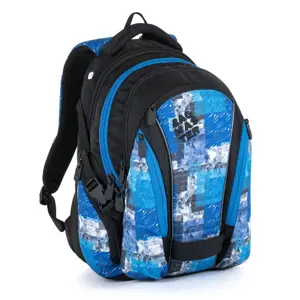 Produkt Bagmaster BAG 21 A studentský batoh - světle modrý