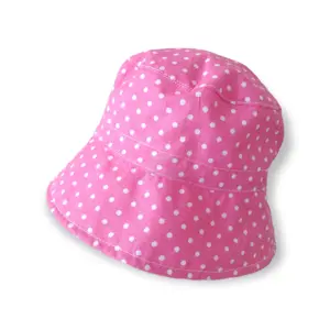 ČO klobouček 12323 růžový s puntíky Velikost: 4