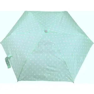 Deštník Doppler 72256D zelený s puntíky