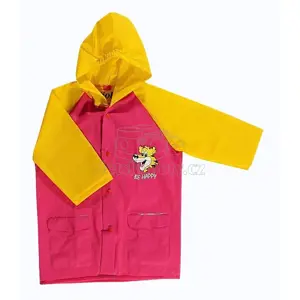 Produkt Dětská pláštěnka Viola 5907 růžová/žlutá Velikost: 120