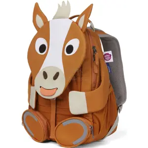 Dětský batoh do školky Affenzahn Large Friend Horse - brown